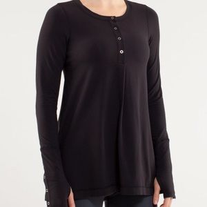 lululemon Ride On Henley - Black